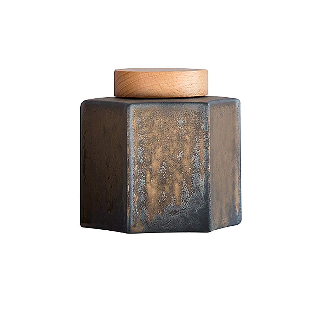 Urne Mini Funeral Urn for Adult&Pet Ashes,Human Medium And Large Memorial Urns,Handmade Ceramics Keepsake,Burial Urn at Home or Cemetery,Dog,Cat(9.5cm*10cm)