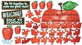Scholastic Welcome! Apple Puzzle Bulletin Board (TF8001)