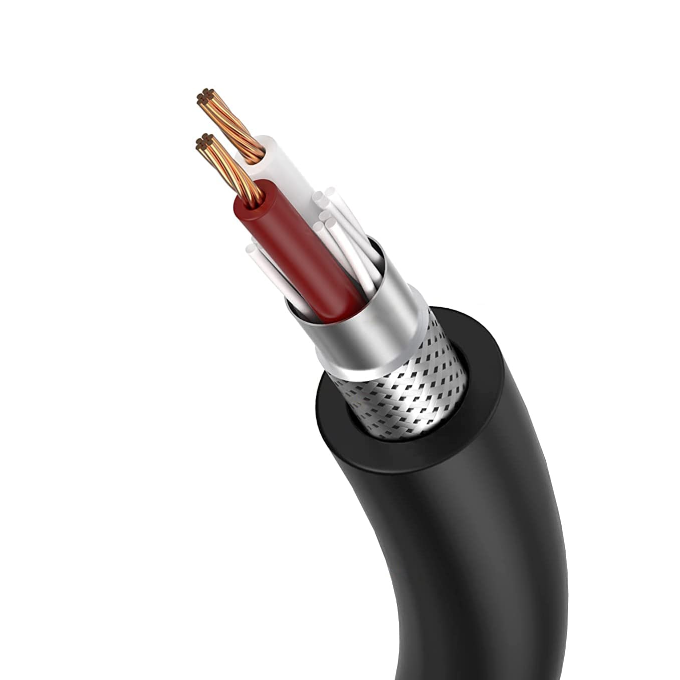 Amazon | AKNPMHT オーディオ変換ケーブル 2*6.35MM モノラル標準