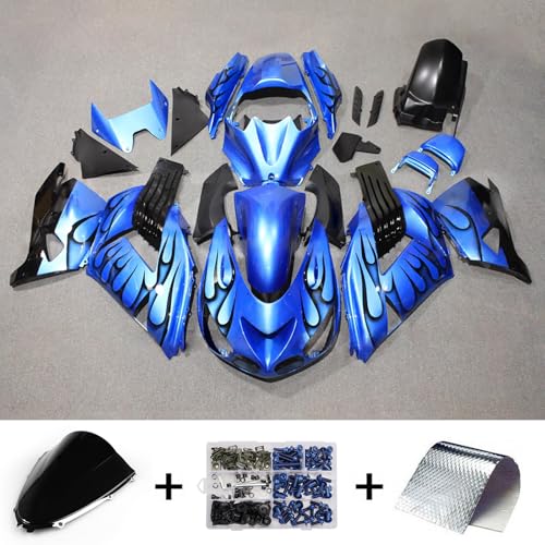 Carénage Kawasaki ZZR1400 pour réparer flanc et carrosserie ZX14R 2012-2025 kit complet