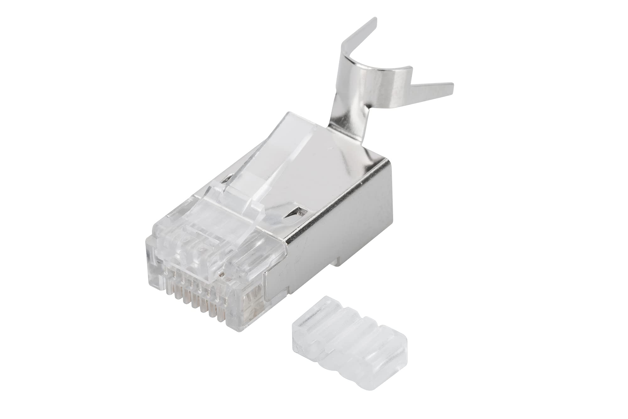 Digitus CAT 6A Modular Plug, 8P8C, Shielded for Solid Wire AWG 22-23
