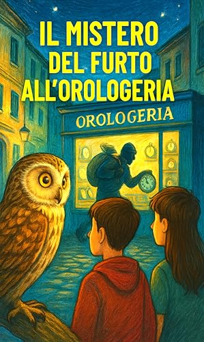 IL MISTERO DEL FURTO ALL'OROLOGERIA Libro di avventure per bambini 7-12 anni: THRILLER PER BAMBINI E RAGAZZI - Un giallo per bambini che insegna l'importanza di non rubare