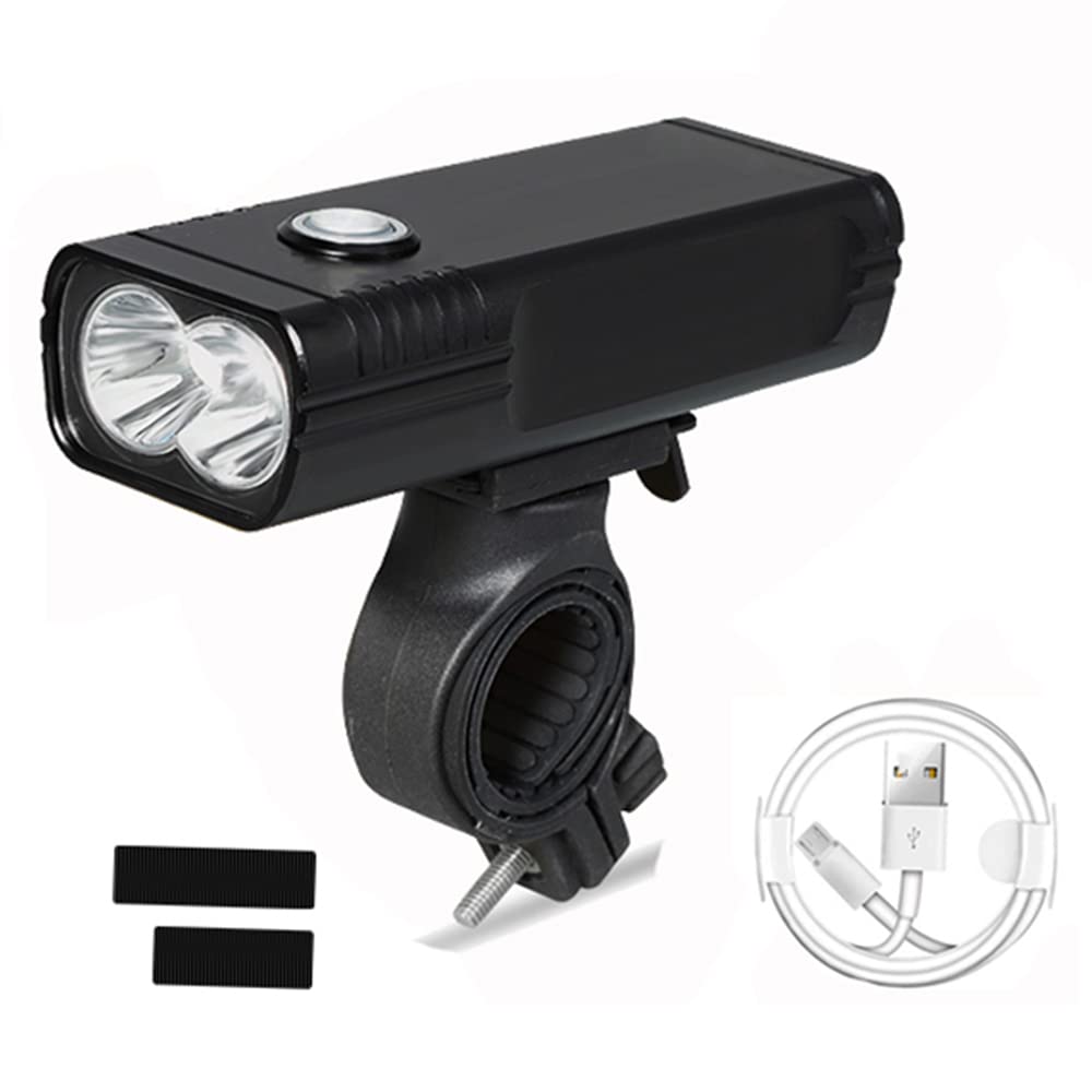 TIORU 3800Mah Bicicletta Luce T6 USB Ricaricabile Lampada da Bici IPX5 Impermeabile LED Faro Come Power Bank MTB Bike Accessori