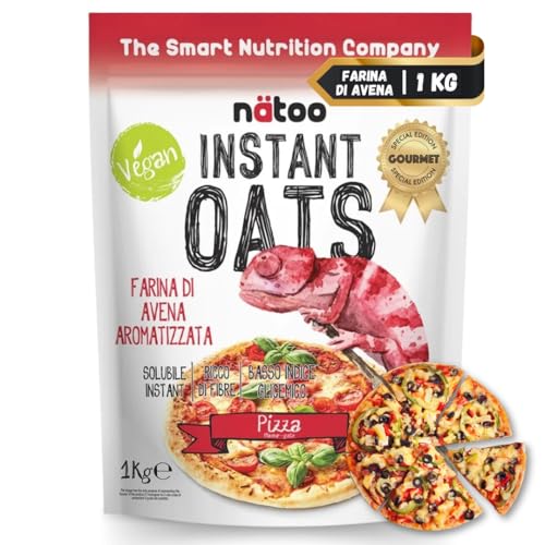 NÄTOO Instant Oats - Farina di avena aromatizzata a basso