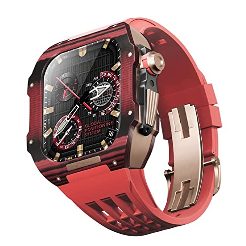 Kit mod de bracelet de montre iWatch en carbone : l'esprit mécanique