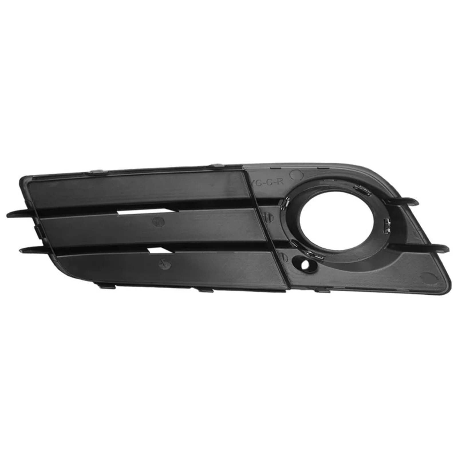 1 paio di griglia di copertura della griglia della luce fendinebbia del paraurti anteriore compatibile con Audi A4 S-LINE S4 2008-2012 8K0807681C 8K0807682C