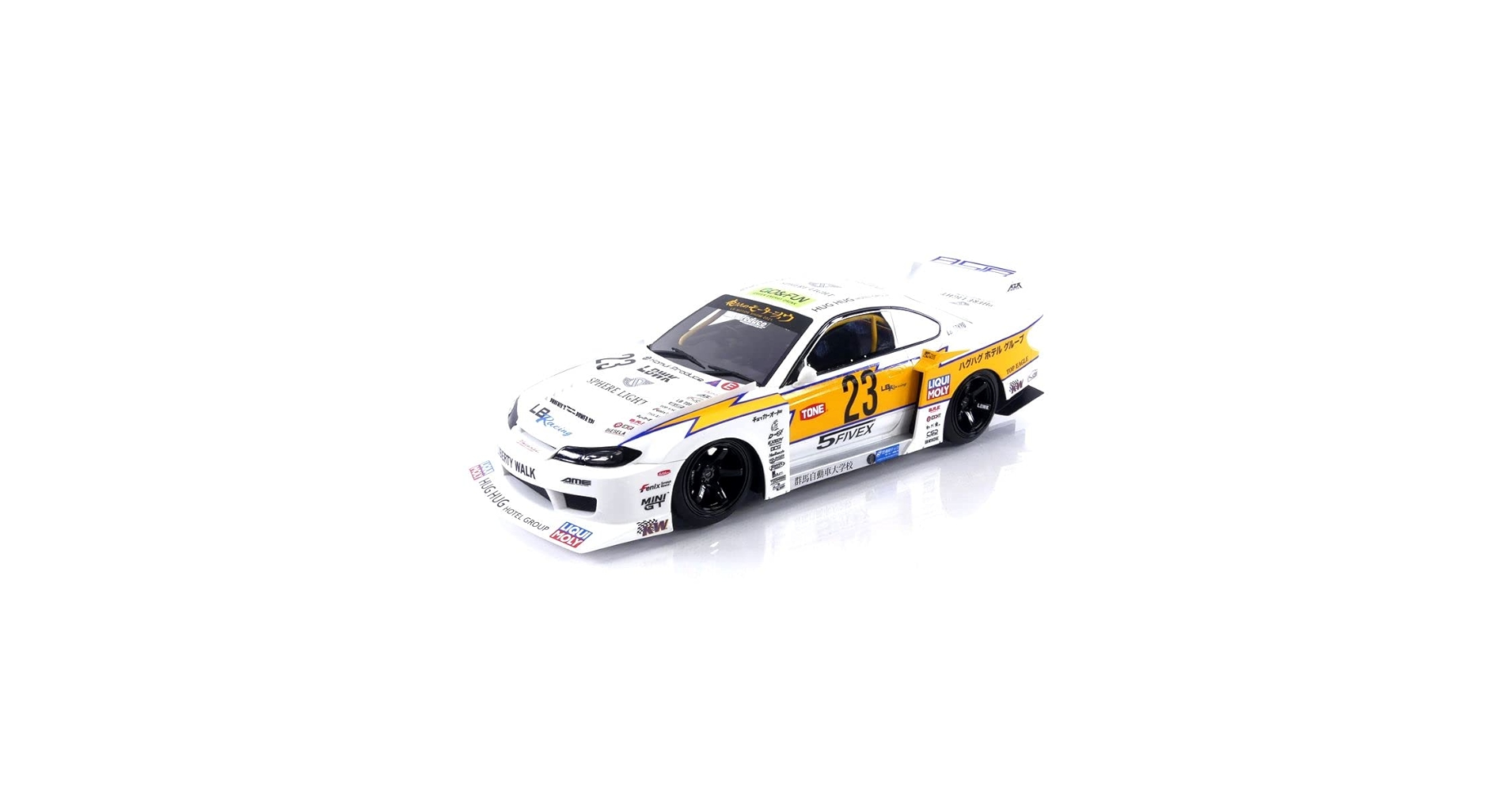 TOP SPEED シルビアS15 ミニカー1/18 TOP SPEED 1/18 LB-スーパーシルエット 日産 シルビア S15