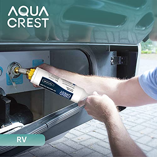 Aqua Crest AQU-8056S Flexible Hose Protector-Eliminates Hose Crimping And Straining At Faucets And Water Connections For Rv thumb #6