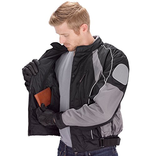 Viking Cycle Thor Motorcycle Ce Approved Armored Textile Biker Jacket For Men #TOP2