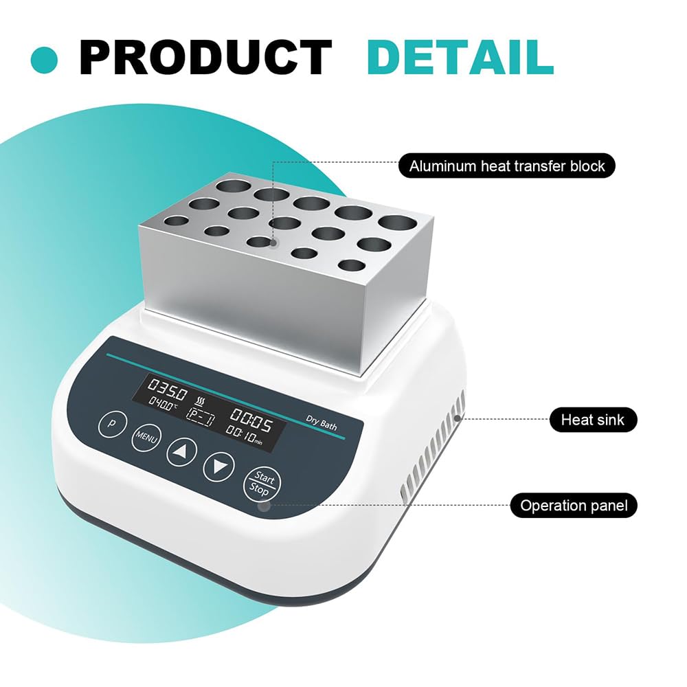 Máquina de calefacción y refrigeración de laboratorio con temporizador y configuración de programa para experimentos