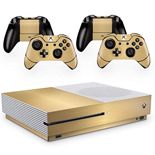 Skin Adesivo Protetor XBox One S (Dourado)