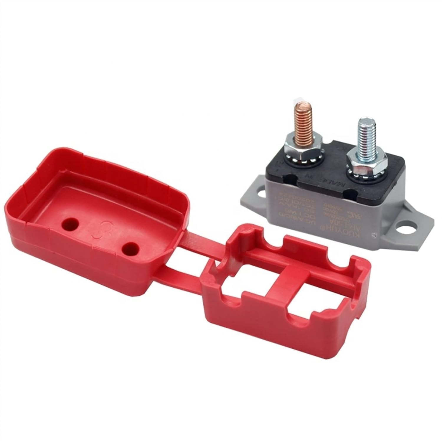 Disjoncteur 12V CC pour voiture et bateau avec fusible à réinitialisation automatique