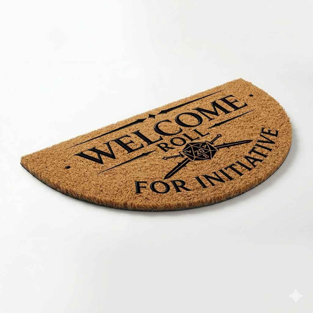 GDCJJIAX Practical Magic Quotes Half Round Doormat, 0.4" Thick Semi Circle Witchy Welcome Mat, Non-Slip Rubber Backing Indoor Outdoor Funny Movie Fan Gift (Always Throw Spilt Salt)