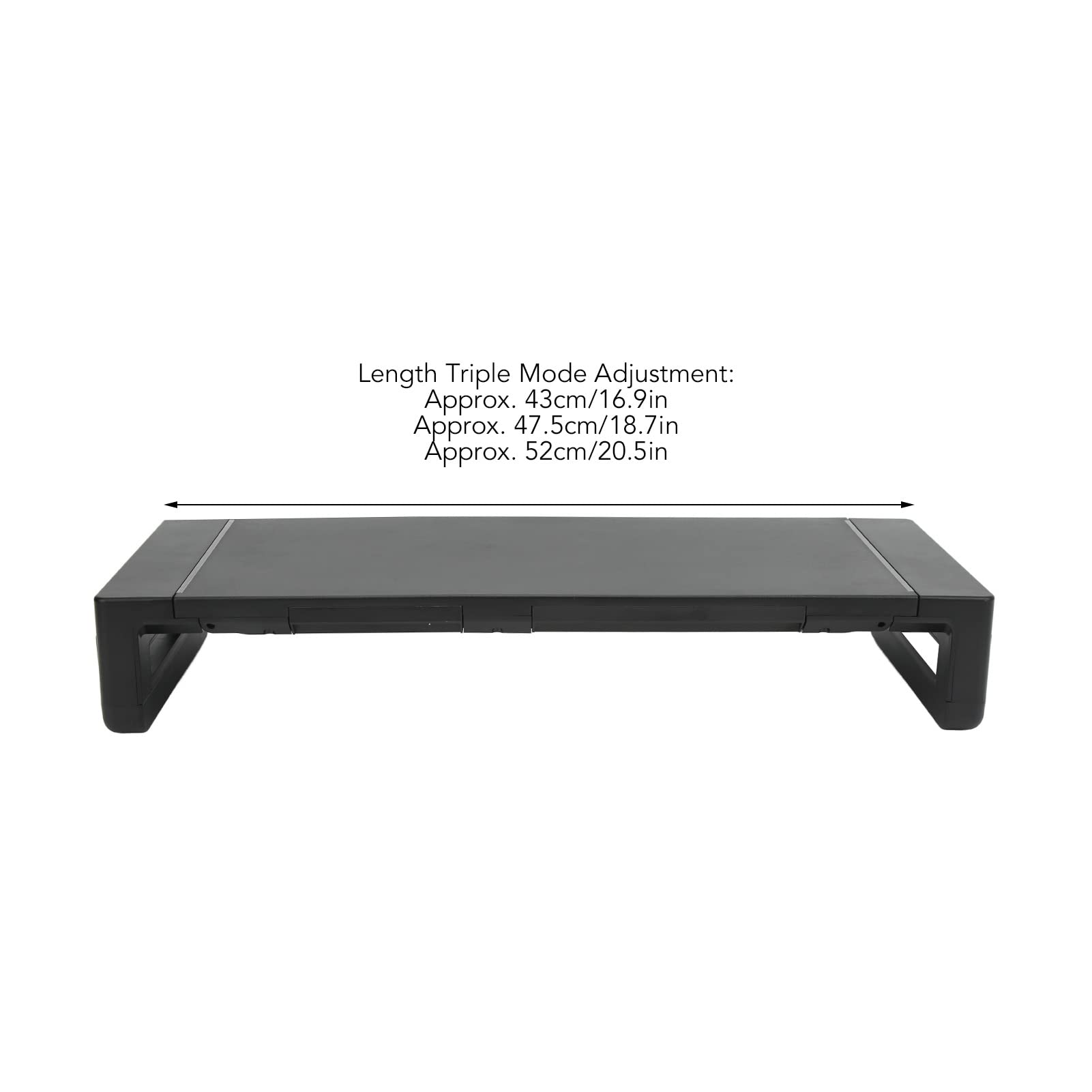 Supporto Per Ergonomico Organizzatore Di Scrivania Multifunzionale Con Cassetto Di Archiviazione E Supporto Telefono Per Laptop Carico Massimo 25 Kg Regolazione Modalità Tripla