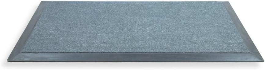 Anti-Fatigue Comfort Mat for Home and Office with Replaceable Charcoal-Pattern Carpet-Top Insert, 24-Inch by 36-Inch