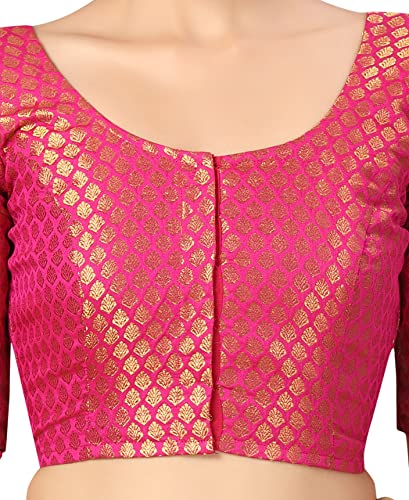 Image of Studio Shringaar Women's Polyester Elbow length sleeves Blouse