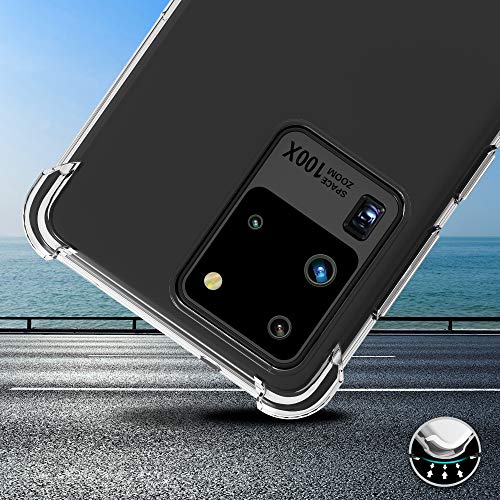 Migeec Hülle für Samsung Galaxy S20 Ultra aus Silikon