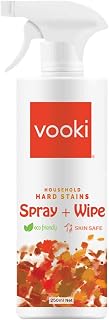 Vooki Ecofriendly Hard Stains Spray and Wipe for Toughest House Hold Stains, Home and Commercial Use - 250 ML - (Pack of 1) Price In India