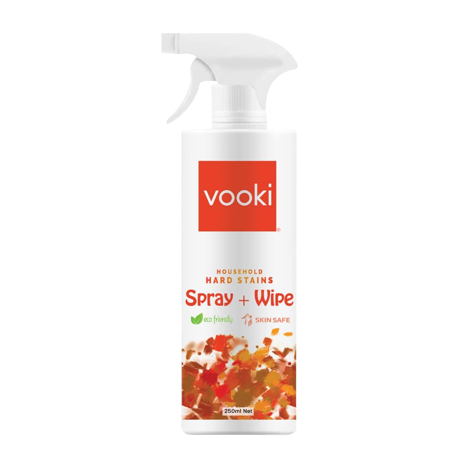 Vooki Ecofriendly Hard Stains Spray and Wipe for Toughest House Hold Stains, Home and Commercial Use - 250 ML - (Pack of 1)-image-30