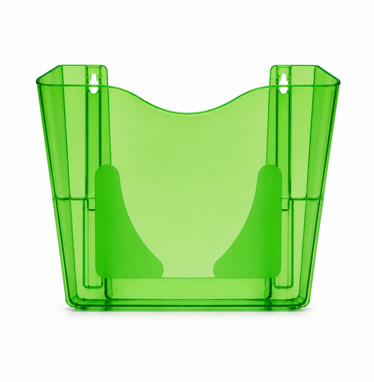 Deflecto Gemstone collection A4 Portrait Wall Pocket Literature File - Emerald