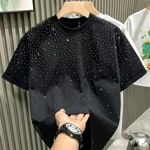 T-shirt été masculin léger blanc anti-transpiration pour homme actif