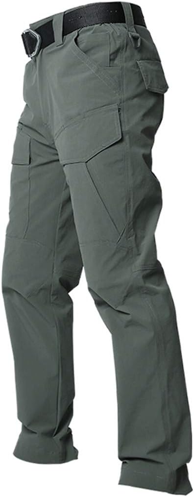 Summer Quick Dry Military Pants Men Many Pocket Tactical Cargo Pants Breathable Stretch Rip-Stop Cotton Army Trouser