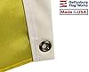 Set of 6 Blank FM Yellow Nylon Flags - Size 2x3' - Proudly Made in the USA #3