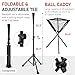 7x7 ft Baseball Net for Batting Pitching Hitting, Softball Pitching Net with Strike Zone, Tee, Ball Caddy, Softball Batting Net Baseball Training Equipment for Kids Adult Youth Sport Practice