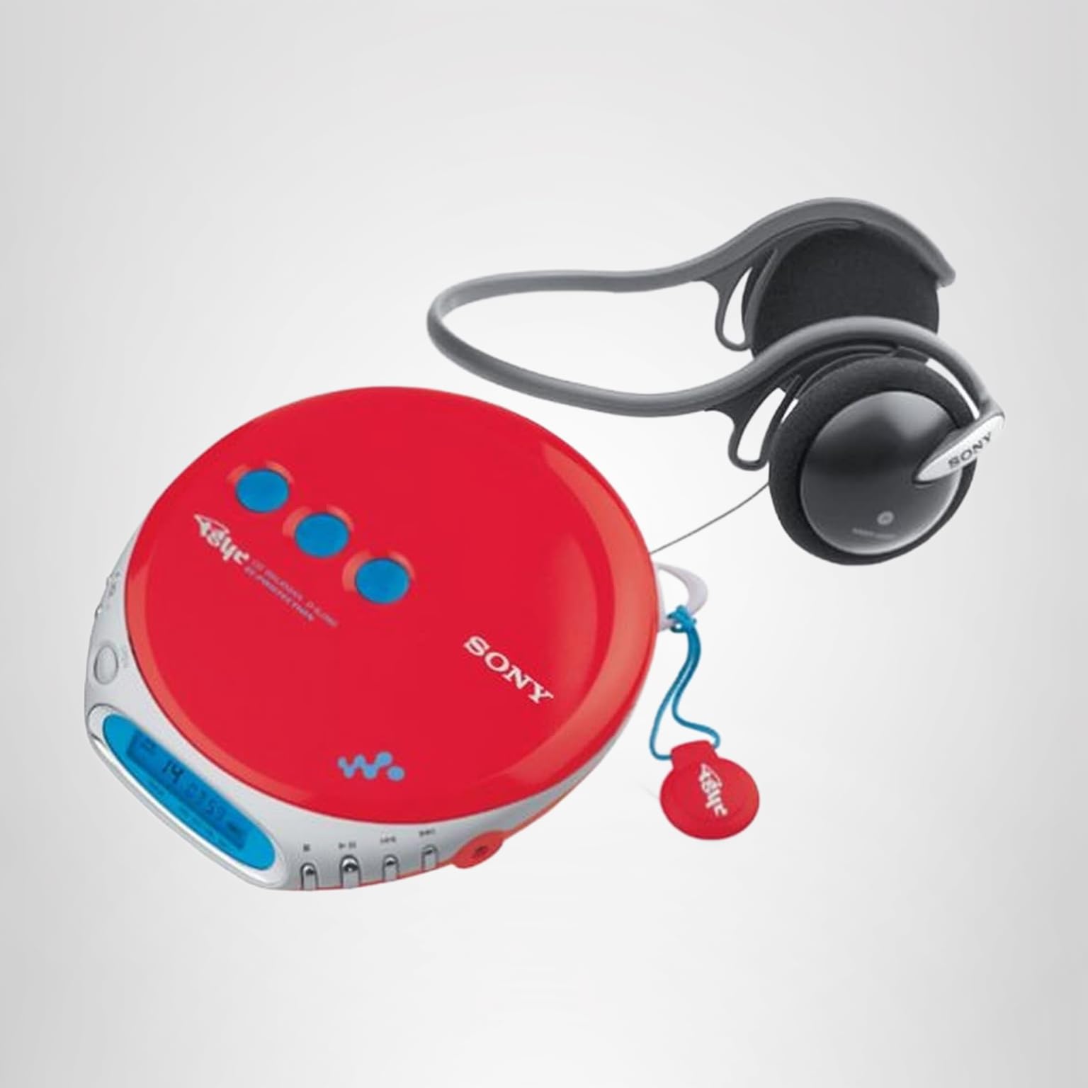 Amazon.com: Sony D-EJ360 PSYC CD Walkman (Red) : Electronics