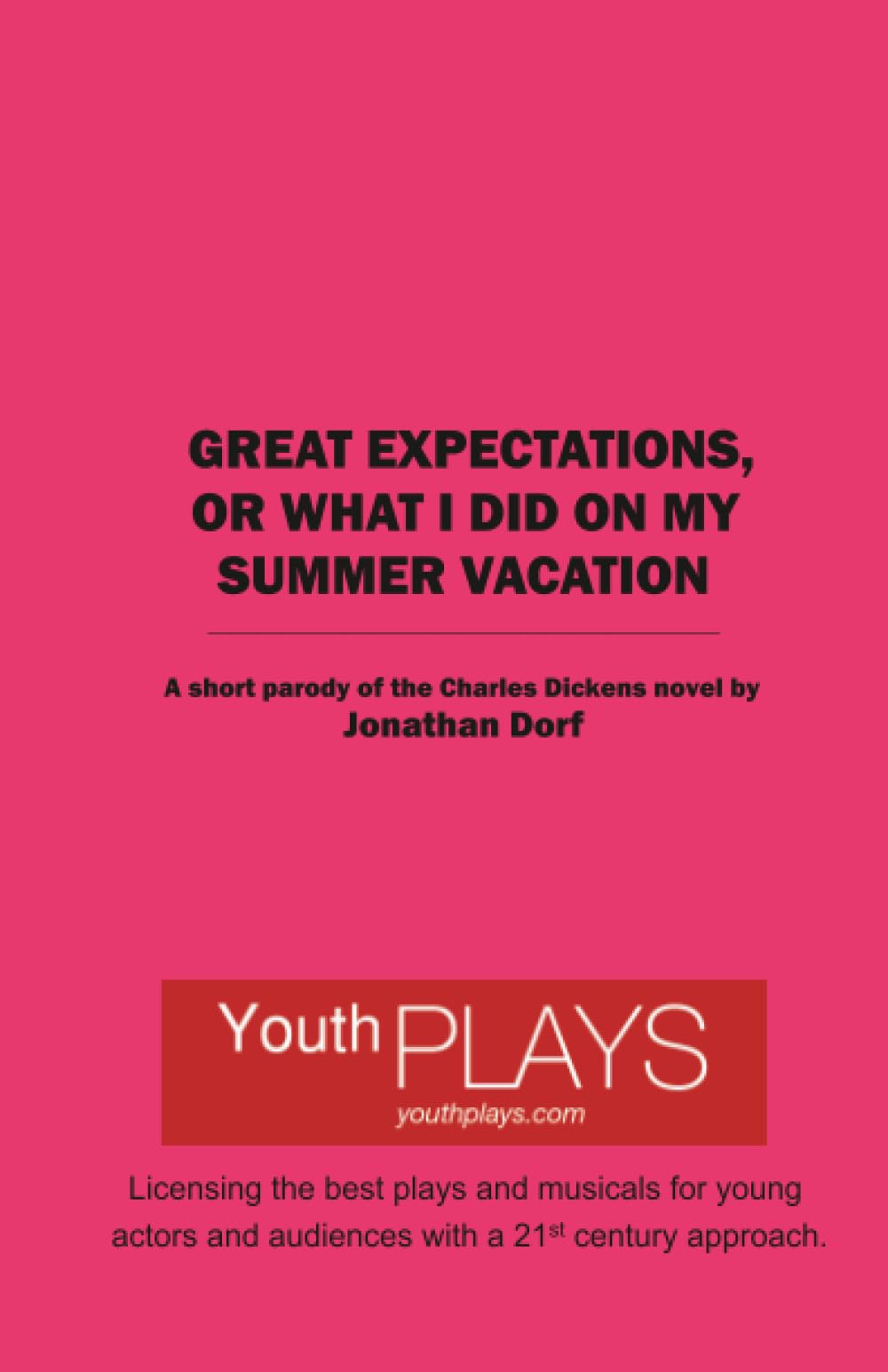 Great Expectations, or What I Did On My Summer Vacation