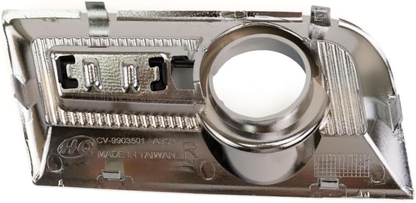 For GMC Terrain Fog Light Cover 2010 11 12 13 14 2015 Passenger Side | Bezel | Chrome | DOT/SAE Compliance | GM1039123 | 25818476