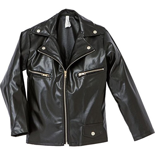 Disfraz de chaqueta estilo Greaser para niños talla única miniatura 2
