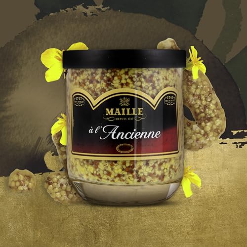 Moutarde Aux Graines De Moutarde À 'ancienne Maille Le Pot De - vue 5
