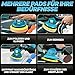 Poliermaschine Auto für Makita 18V , 27pcs Auto poliermaschinen Set, 6 Zoll Orbital Auto Politur mit 8 Variablen Geschwindigkeiten für Wachsen/Autodetaillierung (Ohne Akku)