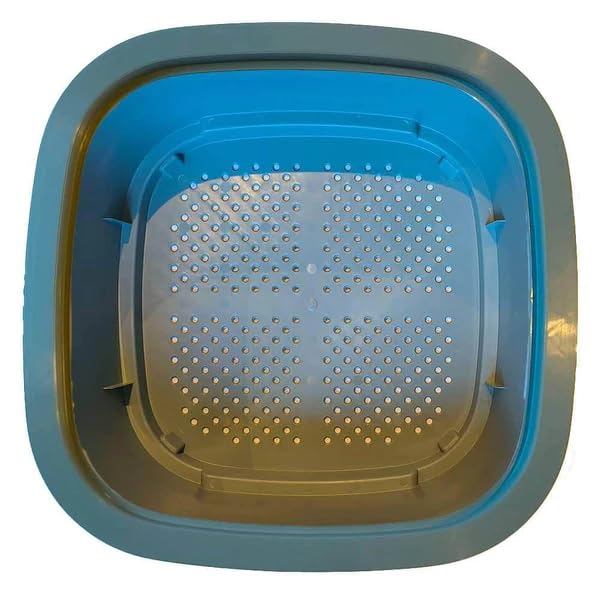 Wiggly Wigglers Compact Worm Farm Extra Tray and Frame | Wormery System | Top Tray | Sustainable Worm Composting (Grey)