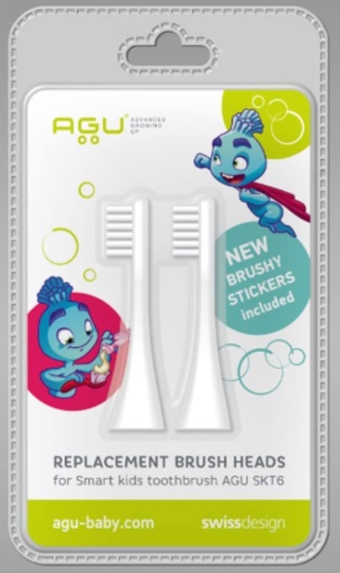 AGU Baby STK6 Akıllı Diş Fırçası Yedek Fırça Başlık