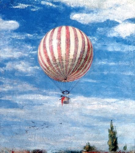 Peinture pour décoration salon Ballon Pál Szinyei Merse pour remplacer un cadre démodé