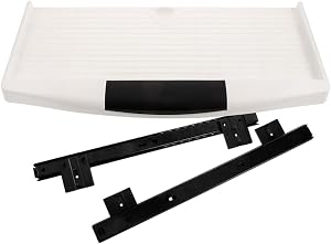 LIFKOME Desk Keyboard Tray Slide Plastic Material Keyboard with Quiet Performance for Office Use