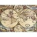 Editions Ricordi 2801N16020G - Puzzle de 1000 Piezas diseño Mapamundi Antiguo