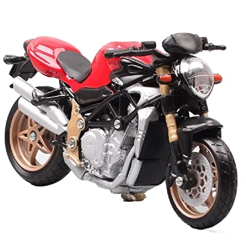 Miniature MV Agusta Brutale Oro 1:18 alliage moto modèle réduit en métal pour vitrine