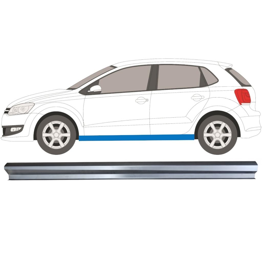 Reparaturblech Schweller für Volkswagen Polo 2009-2017 / Links