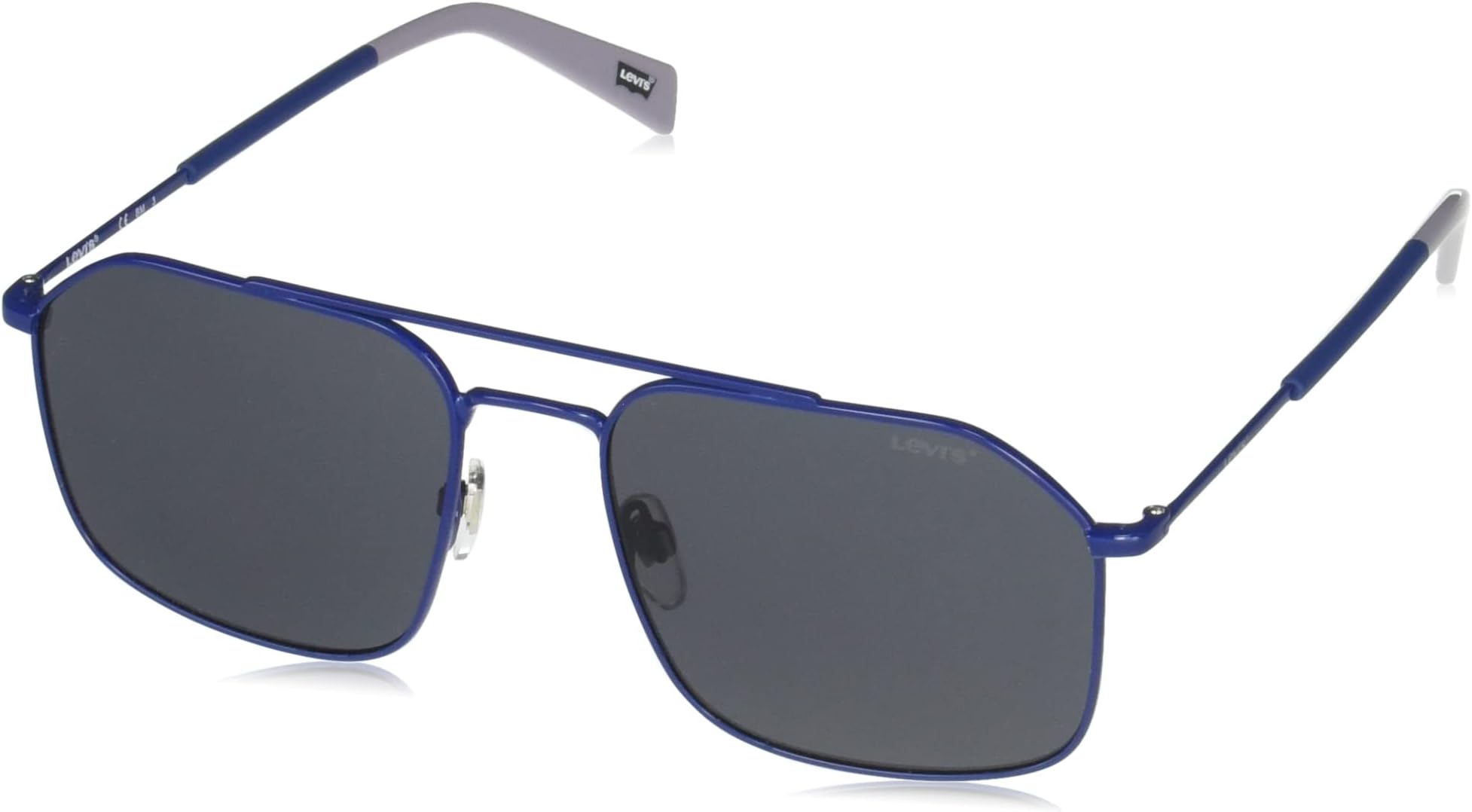 Levi'sSeasonal Unisex Non-Polarized Navigator Metal Gold Metal Sunglasses (58 mm)