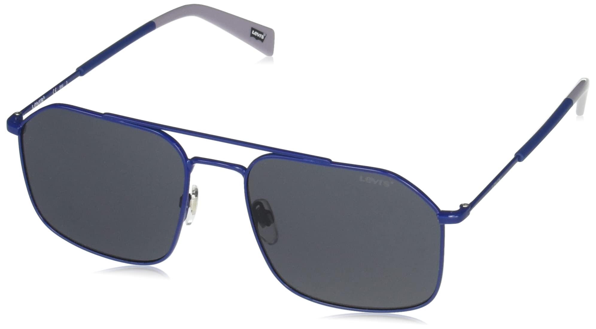 Levi'sSeasonal Unisex Non-Polarized Navigator Metal Gold Metal Sunglasses (58 mm)