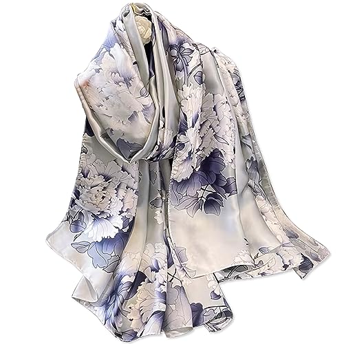Sciarpa In Raso Leggero Per Capelli | Foulard Quadrato 70x70 Cm | Morbida Come La Seta | Bandana Multiuso Per Donna | Accessorio Moda Testa E Collo | SCF011 - 2