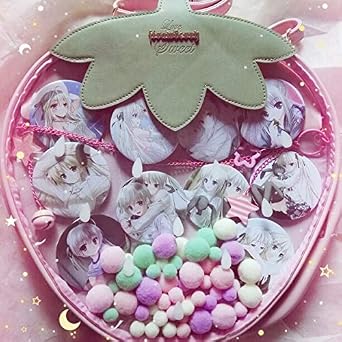 Youndcc Ita Bag Chain Ita Bag Accessories DIY Accessories Ita Bag Decoration Pins, Cosplay, Comic Con