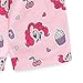 My Little Pony Pinkie Pie Girls Short Sleeve T-Shirt and French Terry Shorts Set for Big Kids