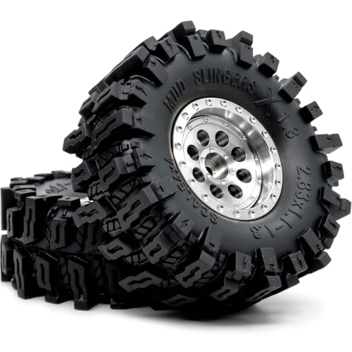 HOBBYSOUL Stainless Steel 1.3 Wheels and Tires