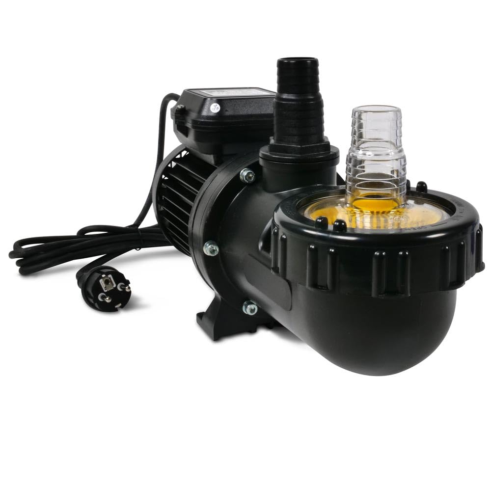 Poolpumpe AQUA Splash II 6 m³/h - Effiziente Filterleistung - Leise, robust & ideal für Pools bis 30 m³ - Made in Germany