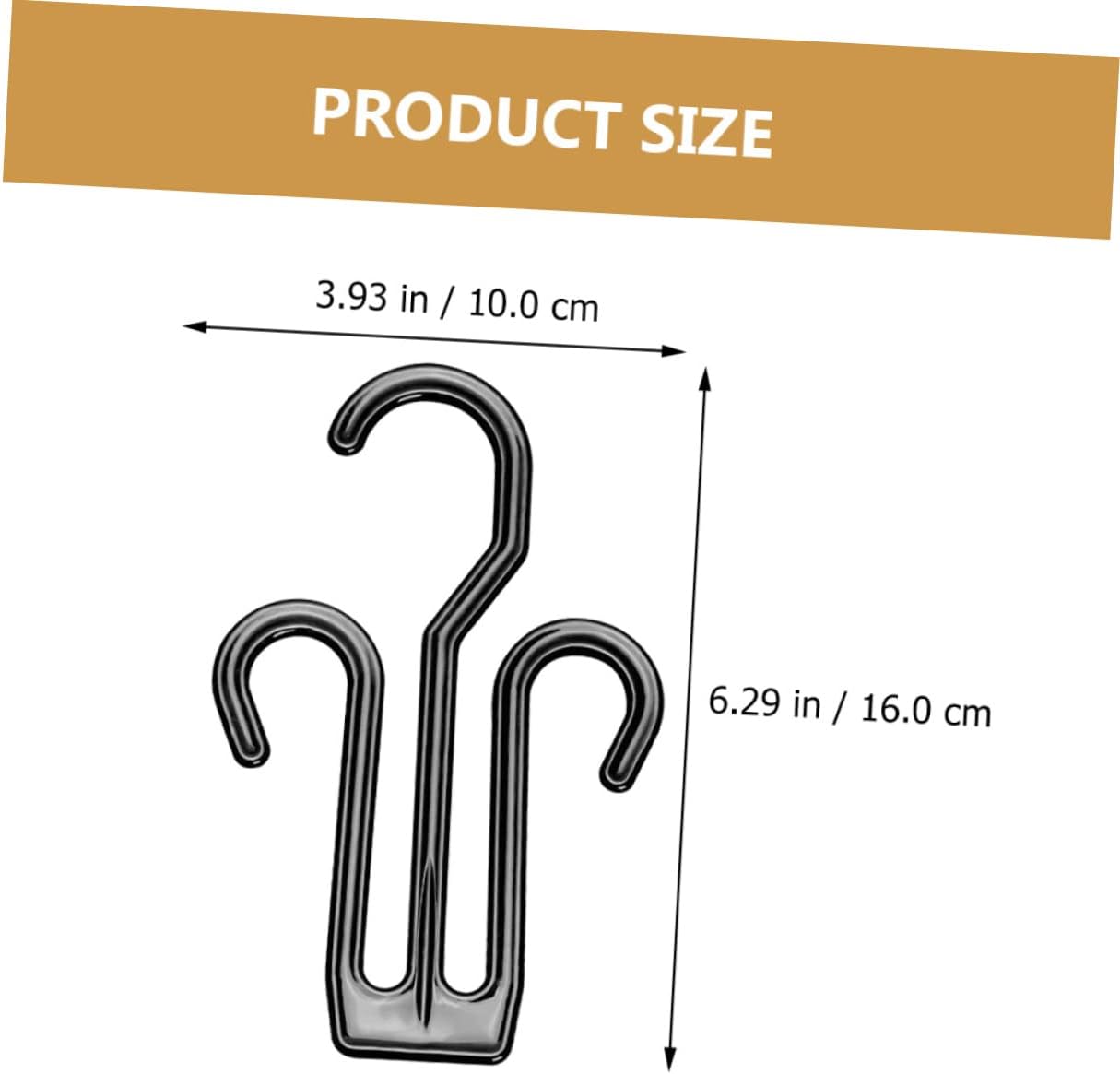 12pcs Double Hook Plastic Shoe Drying Hangers for Travel Use
