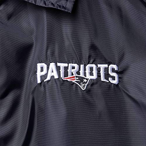 Image of Men's Royal Buffalo Bills Coaches Classic Raglan Full-Snap Windbreaker Jacket